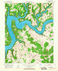 Mill Springs Kentucky Historical topographic map, 1:24000 scale, 7.5 X 7.5 Minute, Year 1953