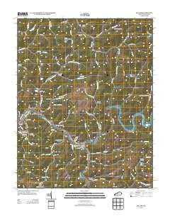 Millard Kentucky Historical topographic map, 1:24000 scale, 7.5 X 7.5 Minute, Year 2013