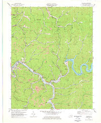 Millard Kentucky Historical topographic map, 1:24000 scale, 7.5 X 7.5 Minute, Year 1978