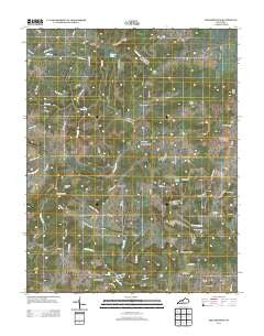 Millerstown Kentucky Historical topographic map, 1:24000 scale, 7.5 X 7.5 Minute, Year 2013