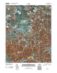 Millport Kentucky Historical topographic map, 1:24000 scale, 7.5 X 7.5 Minute, Year 2010