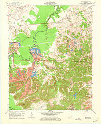 Millport Kentucky Historical topographic map, 1:24000 scale, 7.5 X 7.5 Minute, Year 1963