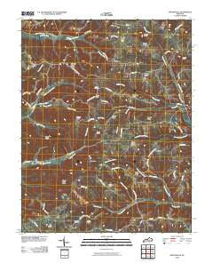 Mintonville Kentucky Historical topographic map, 1:24000 scale, 7.5 X 7.5 Minute, Year 2010