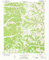 Mintonville Kentucky Historical topographic map, 1:24000 scale, 7.5 X 7.5 Minute, Year 1953