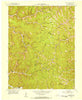 Mistletoe Kentucky Historical topographic map, 1:24000 scale, 7.5 X 7.5 Minute, Year 1953