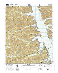 Mont Kentucky Current topographic map, 1:24000 scale, 7.5 X 7.5 Minute, Year 2016