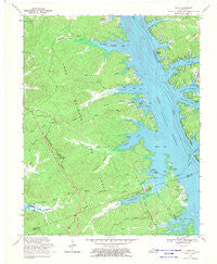 Mont Kentucky Historical topographic map, 1:24000 scale, 7.5 X 7.5 Minute, Year 1967
