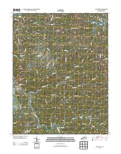Monterey Kentucky Historical topographic map, 1:24000 scale, 7.5 X 7.5 Minute, Year 2013