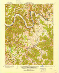 Monticello Kentucky Historical topographic map, 1:62500 scale, 15 X 15 Minute, Year 1911