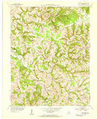 Montpelier Kentucky Historical topographic map, 1:24000 scale, 7.5 X 7.5 Minute, Year 1953