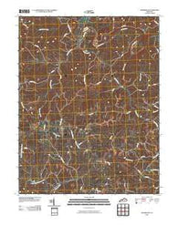 Moorefield Kentucky Historical topographic map, 1:24000 scale, 7.5 X 7.5 Minute, Year 2010