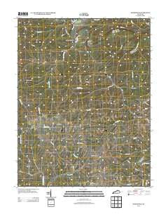 Moorefield Kentucky Historical topographic map, 1:24000 scale, 7.5 X 7.5 Minute, Year 2013