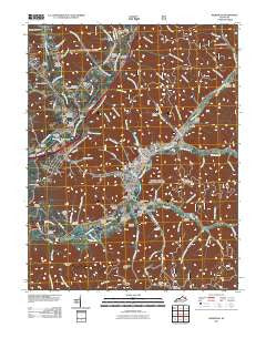 Morehead Kentucky Historical topographic map, 1:24000 scale, 7.5 X 7.5 Minute, Year 2011