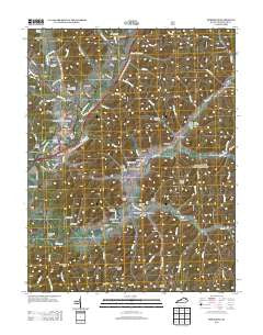 Morehead Kentucky Historical topographic map, 1:24000 scale, 7.5 X 7.5 Minute, Year 2013