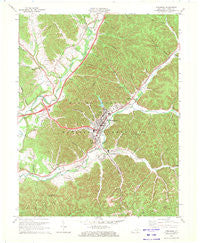 Morehead Kentucky Historical topographic map, 1:24000 scale, 7.5 X 7.5 Minute, Year 1970