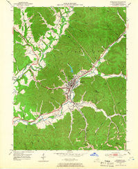 Morehead Kentucky Historical topographic map, 1:24000 scale, 7.5 X 7.5 Minute, Year 1953