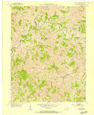 Mount Olivet Kentucky Historical topographic map, 1:24000 scale, 7.5 X 7.5 Minute, Year 1952