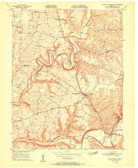 Mount Washington Kentucky Historical topographic map, 1:24000 scale, 7.5 X 7.5 Minute, Year 1951