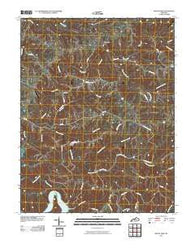 Mount Eden Kentucky Historical topographic map, 1:24000 scale, 7.5 X 7.5 Minute, Year 2010