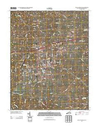 Mount Sterling Kentucky Historical topographic map, 1:24000 scale, 7.5 X 7.5 Minute, Year 2013