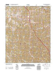 Mount Vernon Kentucky Historical topographic map, 1:24000 scale, 7.5 X 7.5 Minute, Year 2013