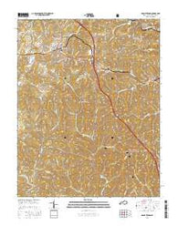 Mount Vernon Kentucky Current topographic map, 1:24000 scale, 7.5 X 7.5 Minute, Year 2016