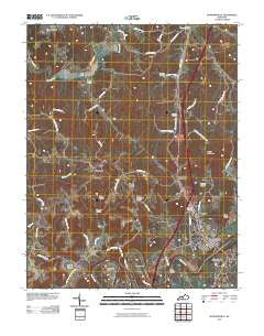 Munfordville Kentucky Historical topographic map, 1:24000 scale, 7.5 X 7.5 Minute, Year 2010