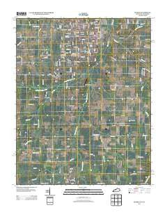 Murray Kentucky Historical topographic map, 1:24000 scale, 7.5 X 7.5 Minute, Year 2013