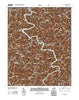 Nevelsville Kentucky Historical topographic map, 1:24000 scale, 7.5 X 7.5 Minute, Year 2010