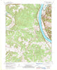 New Amsterdam Indiana Historical topographic map, 1:24000 scale, 7.5 X 7.5 Minute, Year 1970