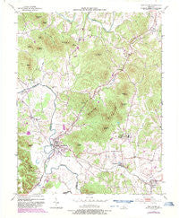 New Haven Kentucky Historical topographic map, 1:24000 scale, 7.5 X 7.5 Minute, Year 1953