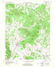 New Haven Kentucky Historical topographic map, 1:24000 scale, 7.5 X 7.5 Minute, Year 1953