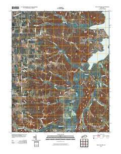 New Concord Kentucky Historical topographic map, 1:24000 scale, 7.5 X 7.5 Minute, Year 2010