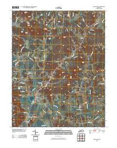 New Haven Kentucky Historical topographic map, 1:24000 scale, 7.5 X 7.5 Minute, Year 2010