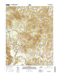 New Haven Kentucky Current topographic map, 1:24000 scale, 7.5 X 7.5 Minute, Year 2016