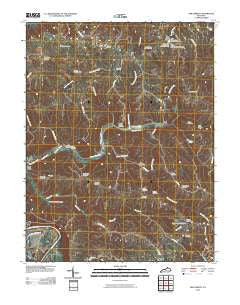 New Liberty Kentucky Historical topographic map, 1:24000 scale, 7.5 X 7.5 Minute, Year 2010
