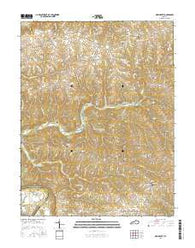 New Liberty Kentucky Current topographic map, 1:24000 scale, 7.5 X 7.5 Minute, Year 2016