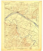 Newburg Indiana Historical topographic map, 1:62500 scale, 15 X 15 Minute, Year 1905