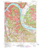 Newport Kentucky Historical topographic map, 1:24000 scale, 7.5 X 7.5 Minute, Year 1983