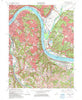 Newport Kentucky Historical topographic map, 1:24000 scale, 7.5 X 7.5 Minute, Year 1983