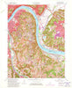 Newport Kentucky Historical topographic map, 1:24000 scale, 7.5 X 7.5 Minute, Year 1961