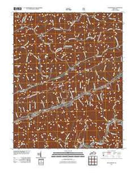 Nolansburg Kentucky Historical topographic map, 1:24000 scale, 7.5 X 7.5 Minute, Year 2011