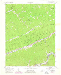 Nolansburg Kentucky Historical topographic map, 1:24000 scale, 7.5 X 7.5 Minute, Year 1954