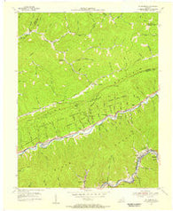 Nolansburg Kentucky Historical topographic map, 1:24000 scale, 7.5 X 7.5 Minute, Year 1954