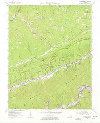 Nolansburg Kentucky Historical topographic map, 1:24000 scale, 7.5 X 7.5 Minute, Year 1954