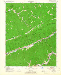 Nolansburg Kentucky Historical topographic map, 1:24000 scale, 7.5 X 7.5 Minute, Year 1954