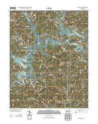 Nolin Lake Kentucky Historical topographic map, 1:24000 scale, 7.5 X 7.5 Minute, Year 2013