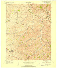 North Middletown Kentucky Historical topographic map, 1:24000 scale, 7.5 X 7.5 Minute, Year 1952