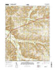 Oak Level Kentucky Current topographic map, 1:24000 scale, 7.5 X 7.5 Minute, Year 2016