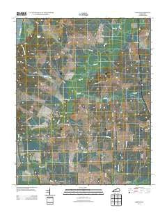 Oakton Kentucky Historical topographic map, 1:24000 scale, 7.5 X 7.5 Minute, Year 2013